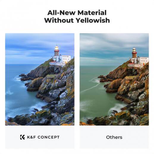 K&F Concept True Color Variable ND2-400 (1-9 Stops) ND Lens Filter Adjustable Neutral Density Filter with 18 Multi-Layer Coatings for Camera Lens C Series - Image 3
