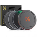 K&F Concept 2-in-1 Filter Kit – Nano-X Series CPL + MRC UV Filters with Metal Lens Caps and Storage Bag 49mm (SKU.1658)