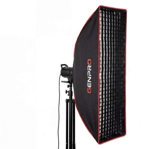 GENPRO Easy Open Rectangular Softbox 30×140 cm Strip – Bowens Mount