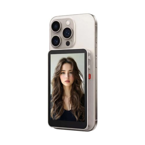 Herigo HR-PH011 Magnetic Selfie Monitor Screen WiFi 2.4G Rear Camera Display for iPhone & Android