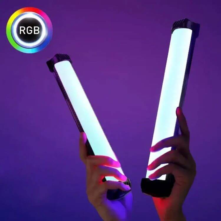 General Pro RL-30SL RGB LED Light Tube Portable Handheld Video Light - Image 2