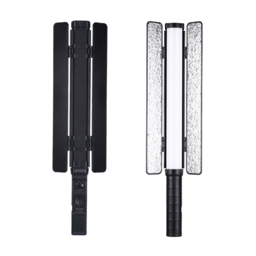 Sutefoto TW15 RGB Tube Light – 15W RGB Tube Light with Barndoors & 5000mAh Battery